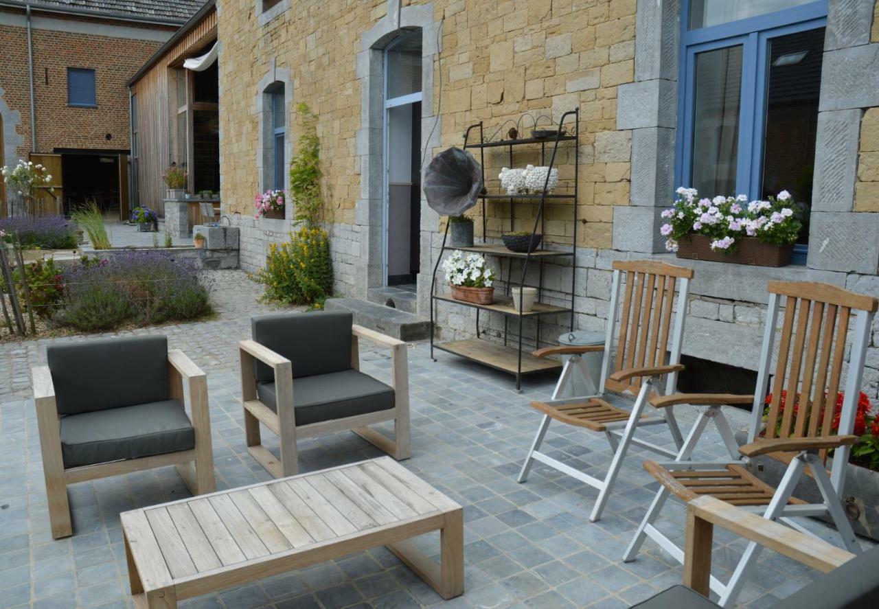 Aux 4 Saules De 4 Wilgen Bed & Breakfast Modave Luaran gambar